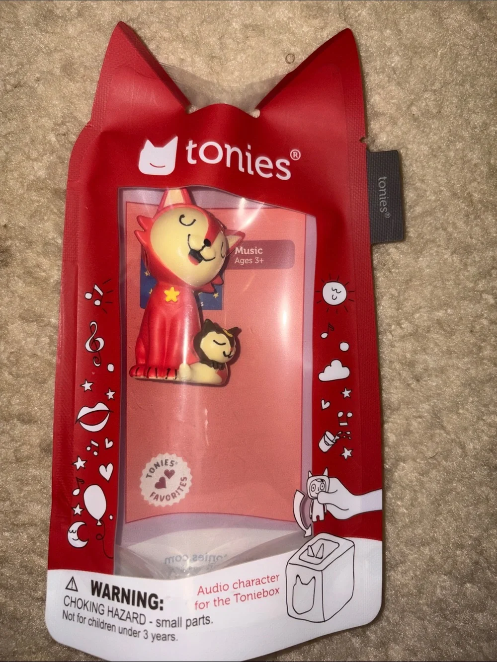 Tonies Favorite Childrens Songs Bedtime Songs Sleepy Fox Audio Toy NIP NWT